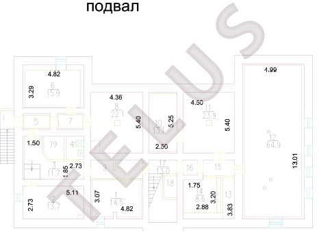 Продается торговое помещение 1075 м², Москва, пр-кт Маршала Жукова, 7к2, ID объекта 6656 - 12