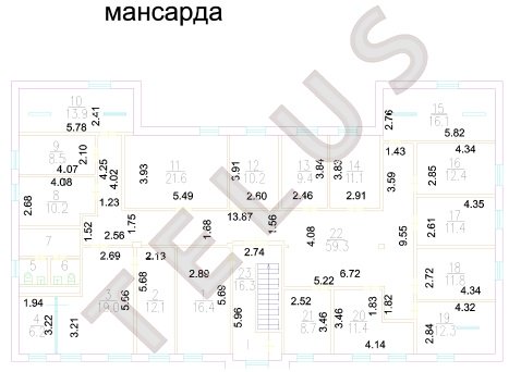 Продается торговое помещение 1075 м², Москва, пр-кт Маршала Жукова, 7к2, ID объекта 6656 - 13