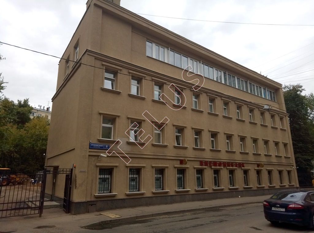 Отдельно стоящее здание в Центральном Административном Округе в Руновском переулке в шаговой доступности от метро Новоку...