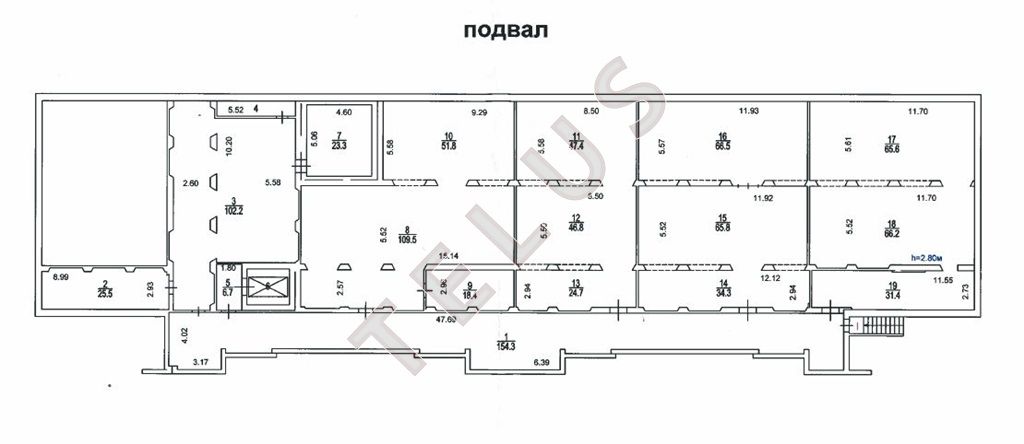 Продается торговое помещение 2451 м², Москва, ул. Братеевская, 16к1