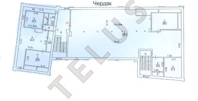Продается торговое помещение 2563 м², Москва, ул. 1-й Кожевнический пер., 8