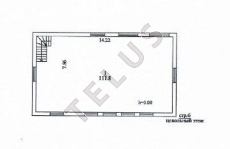 Продается торговое помещение 382.70 м², Москва, ул. 2-я Рыбинская, 13с6, ID объекта 7805 - 3