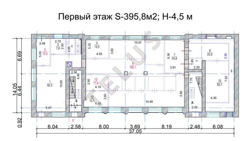 Продается офис 1862 м², Москва, ул. Мясницкая, 13 с 2