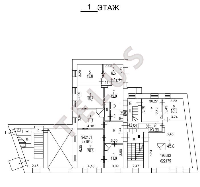 Лефортовский пер. 704 кв.м. Продажа , ID объекта 8232 - 5