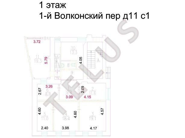 Особняк на Волконском переулке, ID объекта 7848 - 35