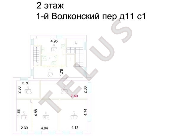 Особняк на Волконском переулке, ID объекта 7848 - 36