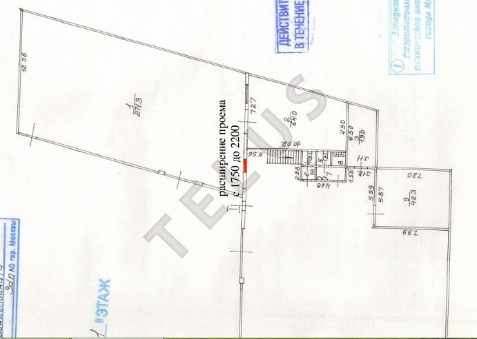   проезд Стройкомбината, 6с1.Складские помещения, ID объекта 5372 - 22