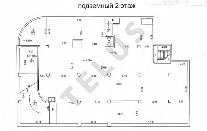   пр-кт Севастопольский, 10 к 1.Офисные помещения, ID объекта 3050 - 13