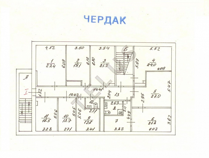   ул. Новорогожская, 11с1.Здание, ID объекта 5012 - 48