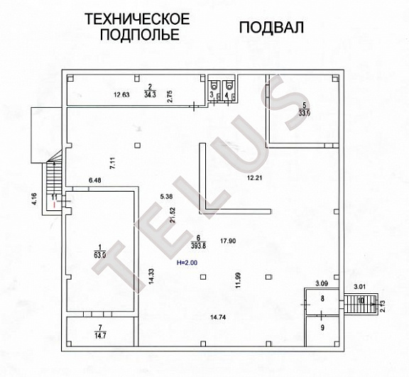   ул. Гурьянова, 79с4.Торговые помещения, ID объекта 5015 - 12