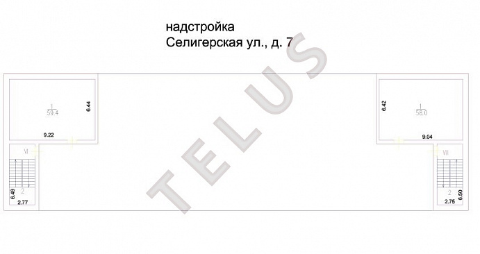   ул. Селигерская, 7.Здание, ID объекта 6587 - 36