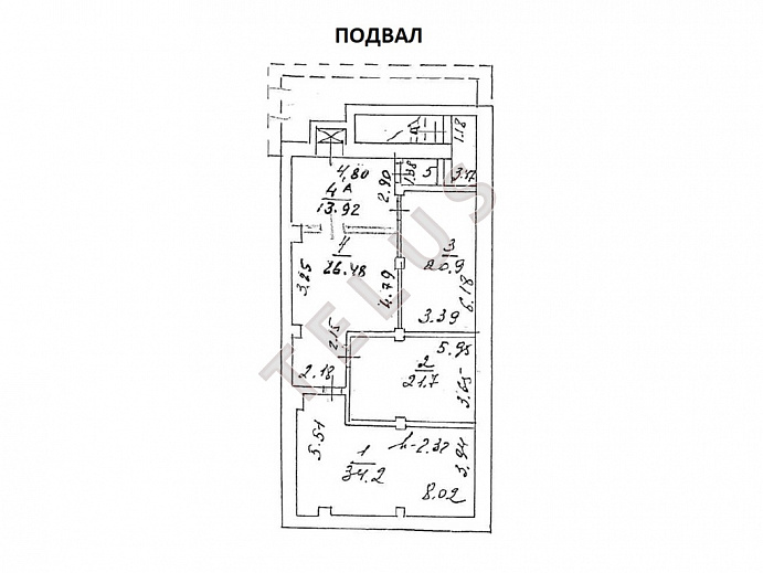Город Люберцы,  проезд 1-й Панковский, 3.Здание, ID объекта 5481 - 36