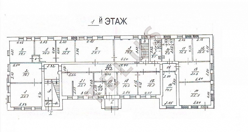 Продается офис 1025 м², Москва, ул. Кожевническая, 19 с 2, ID объекта 85 - 6