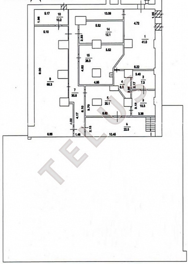   пер. Леонтьевский, 5 с 1.Офисные помещения, ID объекта 4493 - 9
