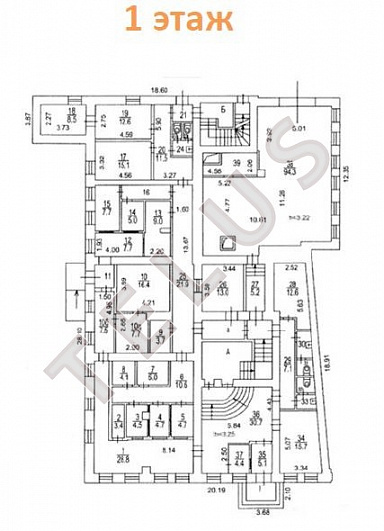   ул. Якиманка Б., 23.Офисные помещения, ID объекта 4305 - 7