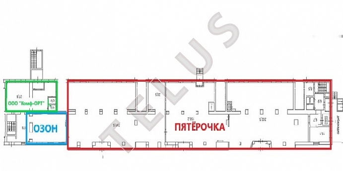   пр-кт Севастопольский, 37.Торговые помещения, ID объекта 6645 - 19
