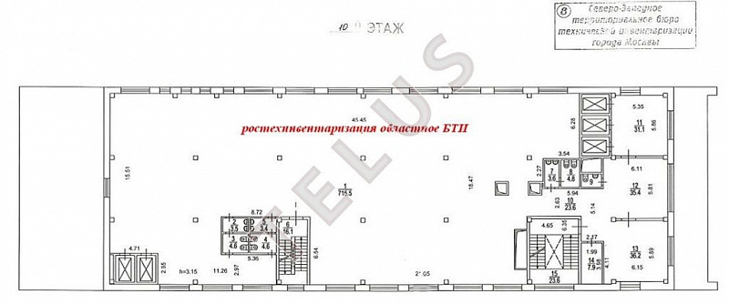 Продается торговое помещение 35000 м², Москва, ул. Тушинская, 17, ID объекта 4320 - 16