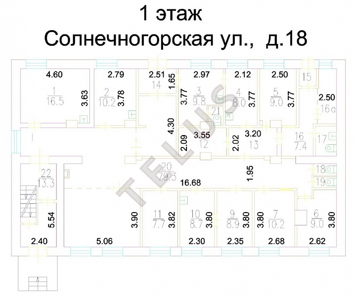 ул Солнечногорская. 465 кв.м. Продажа , ID объекта 8345 - 5