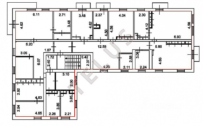   ул. Фруктовая, 7к2.Здание, ID объекта 8350 - 18