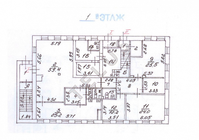   ул. Новорогожская, 11с1.Здание, ID объекта 5012 - 45