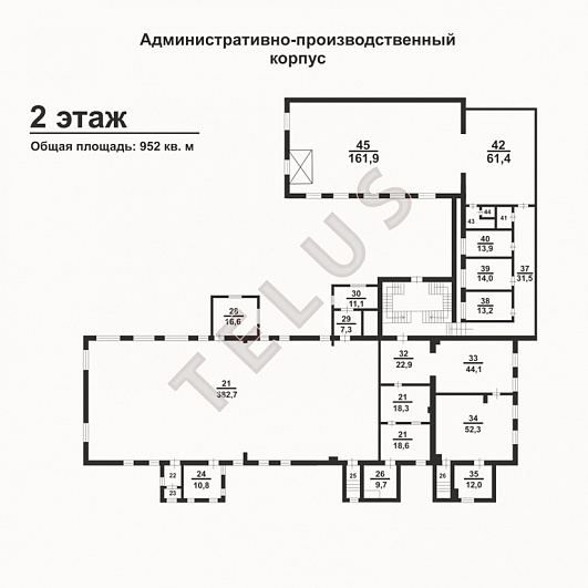Город Сходня,  ул. Октябрьская, 29Ас1.Здание, ID объекта 5262 - 11