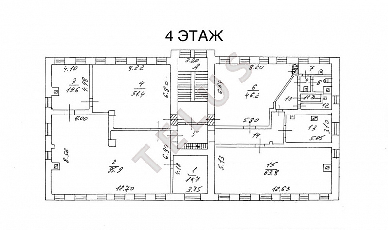 Продается торговое помещение 1558.30 м², Москва, пр-кт Комсомольский, ID объекта 7812 - 49