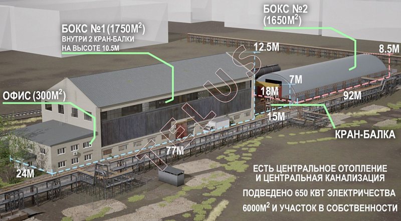 Продается склад 4000 м², МО, Город Подольск ул. Машиностроителей, 23, ID объекта 7832 - 13