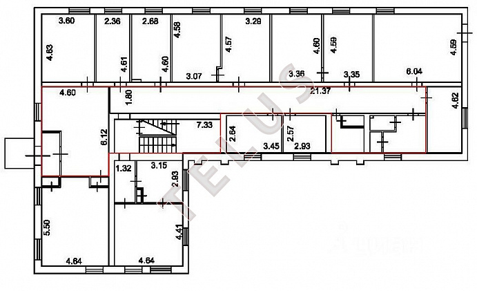   ул. Фруктовая, 7к2.Здание, ID объекта 8350 - 17