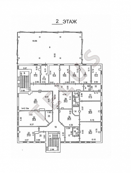 ул Генерала Тюленева. 1 594.40 кв.м. Продажа , ID объекта 5386 - 5