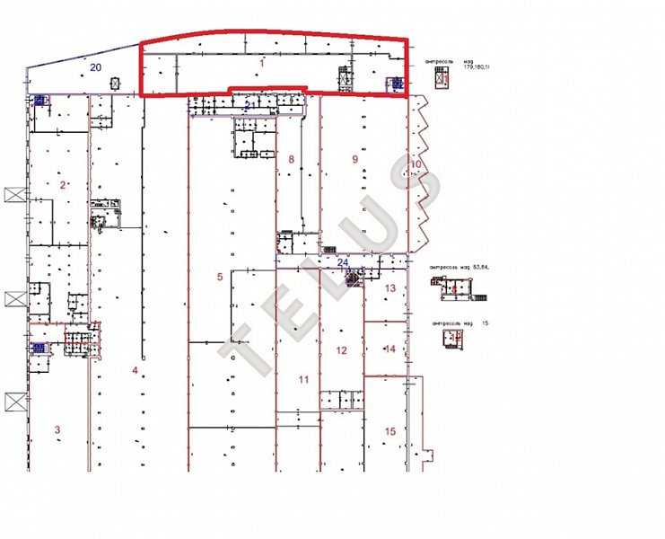 Продается склад 1666.10 м², МО, Город Подольск ул. Ленина, 1к13, ID объекта 7837 - 8