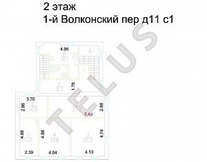 ул 1-й Волконский переулок. 304.90 кв.м. Продажа , ID объекта 7848 - 3