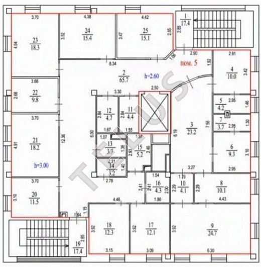 Город Балашиха,  б-р Горенский, 3А.Здание, ID объекта 8387 - 12