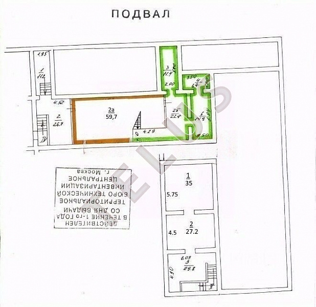 Здание на Малой Дмитровке, ID объекта 7869 - 44