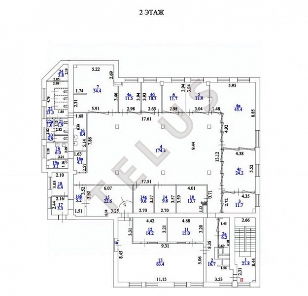 ул 3-й Самотечный переулок. 2 400 кв.м. Продажа , ID объекта 8091 - 5