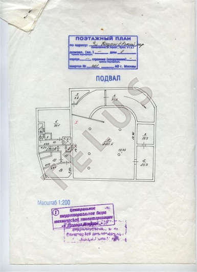  ул. 3-ий Кадашевский переулок, 8.Здание, ID объекта 4637 - 6