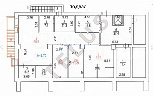 ул Сущевский вал . 475 кв.м. Продажа , ID объекта 7863 - 6