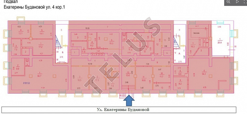 ул Екатерины Будановой. 450.50 кв.м. Продажа , ID объекта 8039 - 5