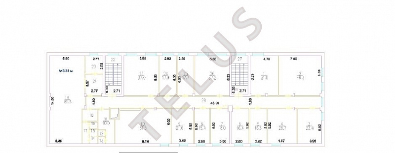 Продается торговое помещение 3491 м², Москва, проезд Сигнальный, 39, ID объекта 6607 - 22