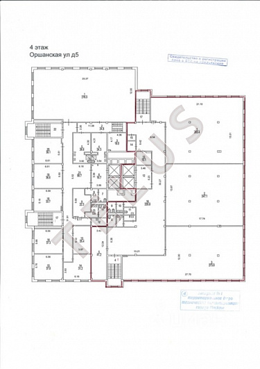   ул. оршанская, 5.Офисные помещения, ID объекта 5052 - 14