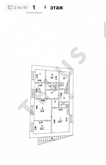 Особняк в центре, ID объекта 8422 - 45