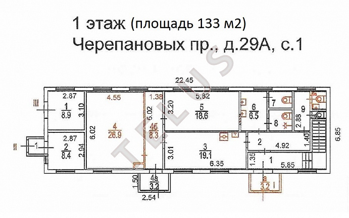   ул.  Черепановых, 29А стр 2.Складские помещения, ID объекта 5348 - 10