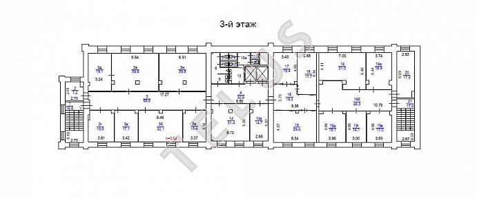   ул. Короленко, 3 А.Офисные помещения, ID объекта 5109 - 28
