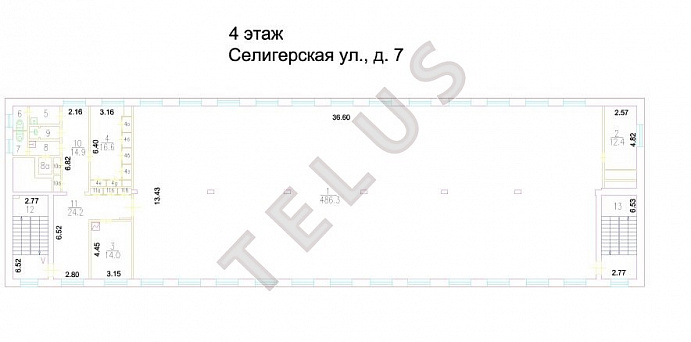   ул. Селигерская, 7.Здание, ID объекта 6587 - 34
