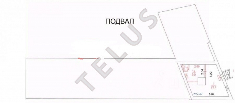 Продается торговое помещение 610.10 м², Москва, ул. Старая Басманная, 23/9С2, ID объекта 7819 - 10