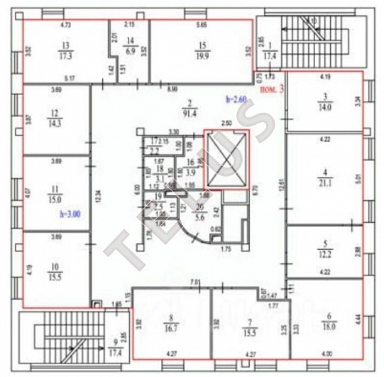Город Балашиха,  б-р Горенский, 3А.Здание, ID объекта 8387 - 10