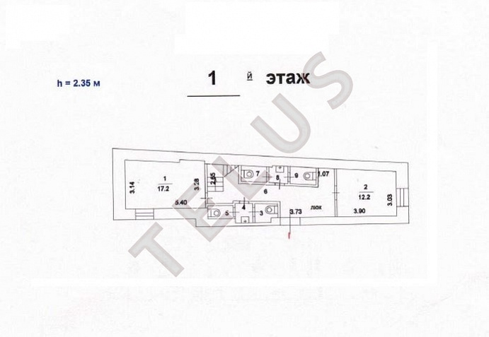   б-р Никитский, 11/12.Офисные помещения, ID объекта 4473 - 9