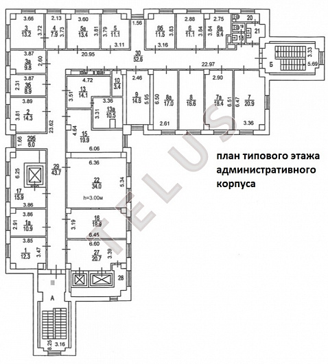   ул. Подольских Курсантов, 34.Здание, ID объекта 5492 - 11