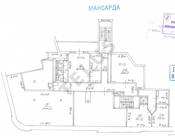   ул. Старая Басманная, 38/2 стр 2.Здание, ID объекта 7936 - 25