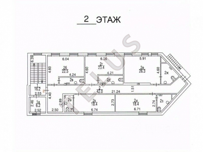   ул. Складочная, 1 стр 54.Здание, ID объекта 8343 - 9