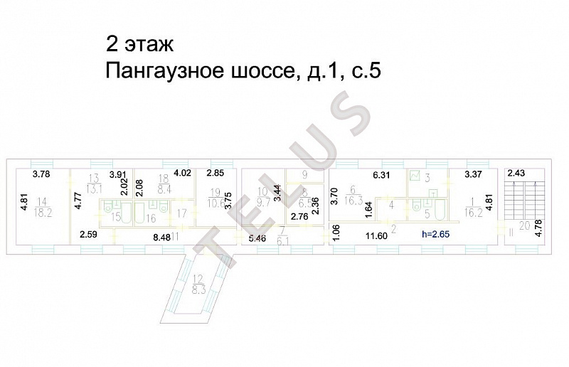 Здание рядом с метро, ID объекта 7855 - 33